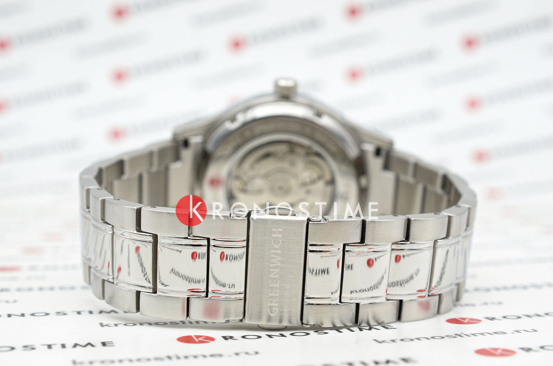 Оригинальные часы Greenwich Greenwich Good Luck GW 054.10.30 механические калибр механизма  общий вид